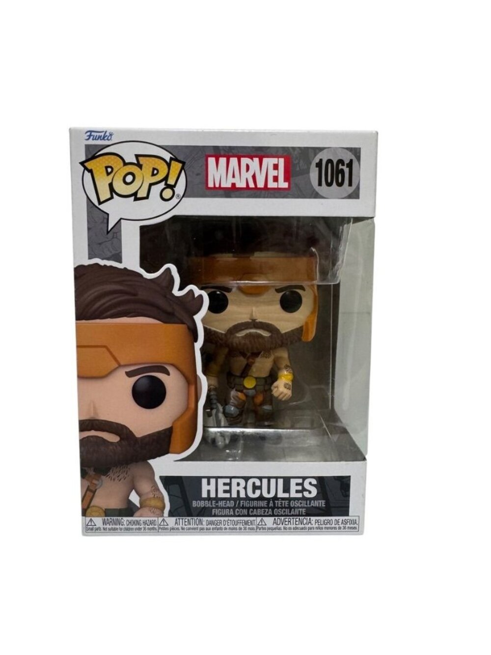 Funko Pop! Marvel Hercules 1061 Vinyl Figure Bobble-Head Collectible New In Box